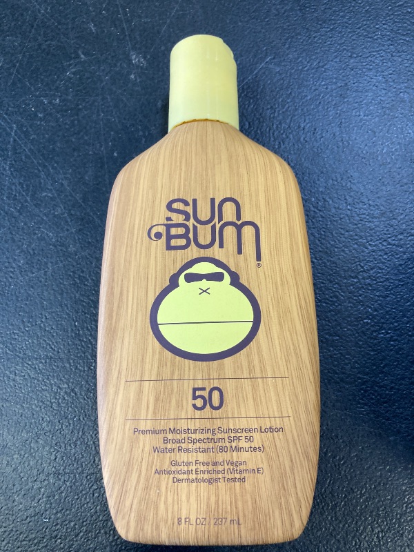 Photo 1 of Sun Bum Original SPF 50 Sunscreen Body Lotion - Broad Spectrum Moisturizing Sunscreen with Vitamin E - Hawaii 104 Act Compliant (Made without Octinoxate & Oxybenzone) - 8 oz