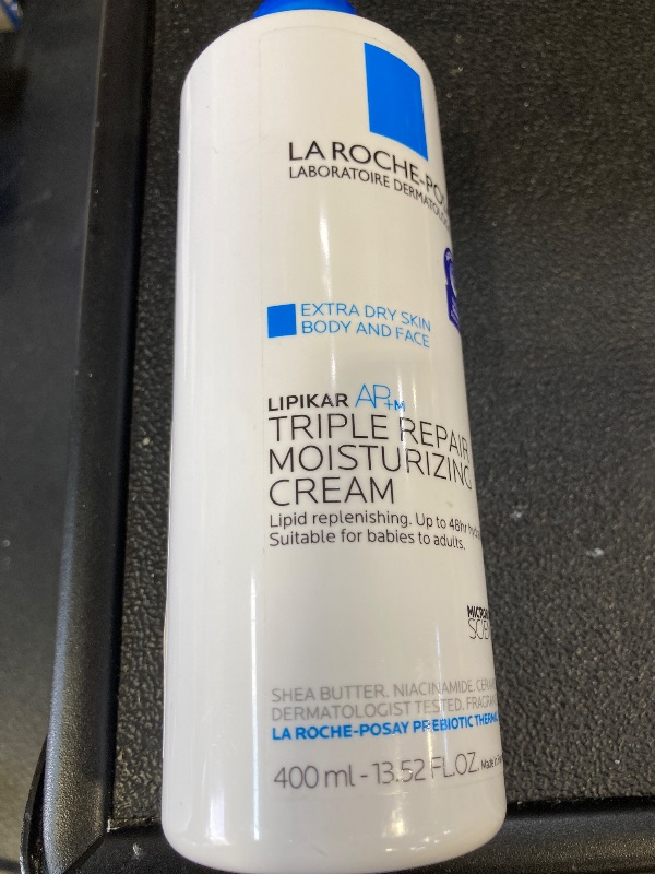 Photo 1 of La Roche-Posay Lipikar AP+ Triple Repair Moisturizing Cream, Face & Body Lotion For Dry Skin, Shea Butter & Niacinamide Moisturizer, Gentle Face & Body Cream For Dry, Rough & Sensitive Skin