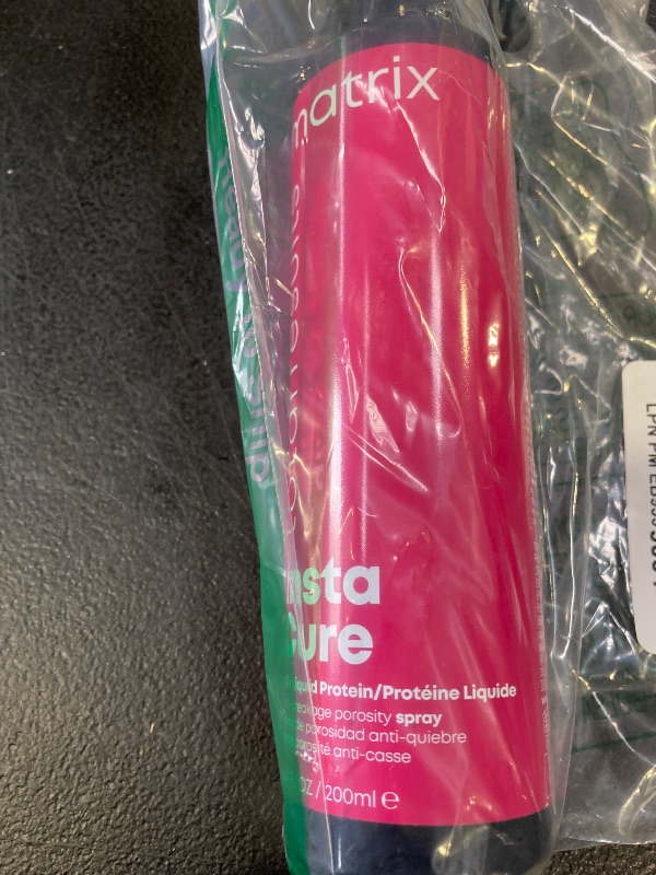 Photo 1 of Matrix Instacure Anti-Breakage Leave-In Porosity Spray - Reduces Split Ends & Detangles, Repairs & Strengthens Hair, For Dry, Damaged, Color-Treated & Brittle Hair, 6.8 Fl Oz