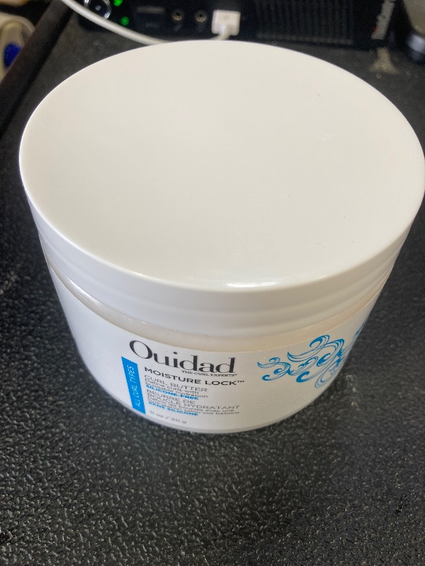 Photo 1 of Ouidad Moisture Lock Curl Butter, 11 oz, Nourishing and Hydrating Cream with Mango Seed, Shea Butter & Avocado Oil, Hair Moisturizer & Definer, Conditions and Elongates Curls, All Curl Types