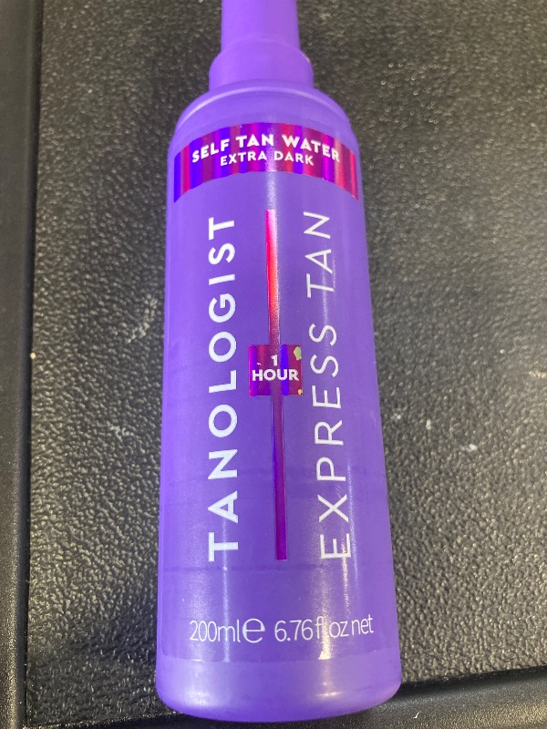 Photo 1 of Tanologist Extra Dark Self Tan Water, Clear Self Tanning Water, Streak-Free Tanning Mist, Natural Bronze, No Fake Tan Smell, Long Lasting, Clean Ingredients, 6.76 fl. oz/200 ml Bottle