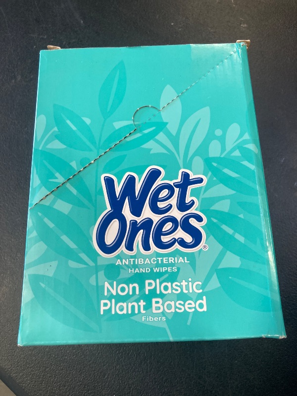 Photo 1 of Wet Ones Plant Based Antibacterial Hand Wipes - Travel Wipes, 20 ct. (10 pack)