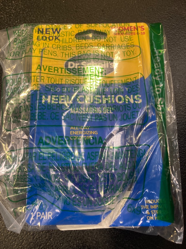Photo 1 of Dr. Scholl's Heel Cushions with Massaging Gel Advanced // All-Day Shock Absorption and Cushioning to Relieve Heel Discomfort (for Women's 6-10, Also Available for Men's 8-13)