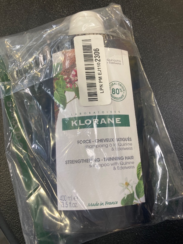 Photo 1 of Klorane Strengthening Shampoo with Quinine - Dermatologist-Tested - Natural Alternative Thickening Shampoo for Hair Thinning - Support Stronger, Healthier Hair for Men & Women - 13.5 fl. oz.