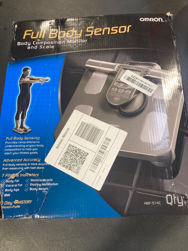 Photo 1 of OMRON Body Composition Monitor & Scale – Track Skeletal Muscle Mass Loss/Gain, Weight (up to 330 pounds), Visceral Fat, BMI and More (Non-Bluetooth)
