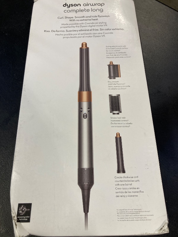 Photo 1 of Dyson Airwrap™ Multi-Styler Complete Long, Nickel/Copper