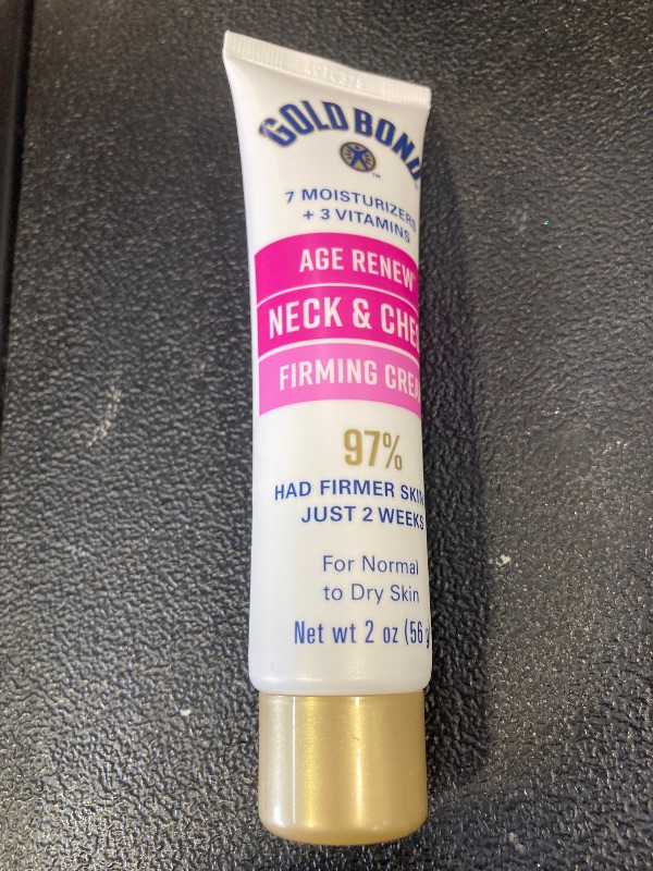 Photo 1 of Gold Bond Age Renew Neck & Chest Firming Age Renew Cream, 2 oz., Clinically Tested Skin Firming Cream