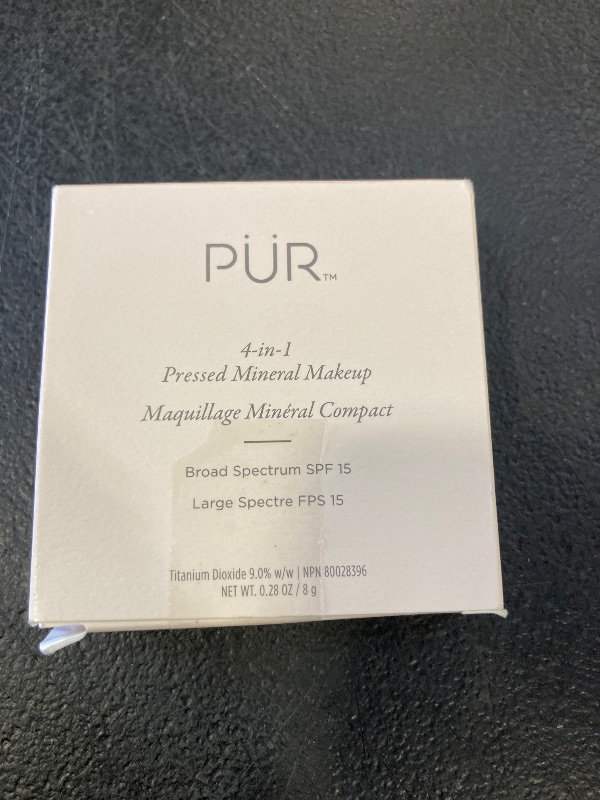Photo 1 of PUR Beauty 4-in-1 Pressed Mineral Makeup Powder Foundation with SPF 15 - Concealer & Finishing Compact Pressed Powder for Face - Buildable Medium to Full Coverage Foundation Powder (Light)