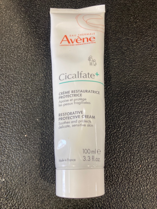 Photo 1 of Avène Cicalfate+ Restorative Protective Cream, postbiotic skincare for sensitive skin, helps restore skin barrier, face and body, safe for infants, children and adults, 3.3 Fl Oz