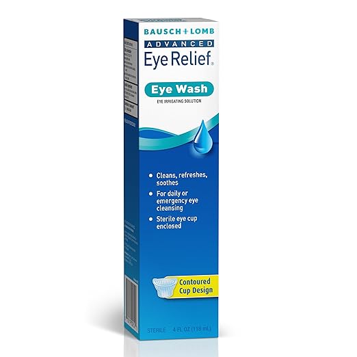 Photo 1 of Bausch & Lomb Advanced Eye Relief, Eye Wash, 4 oz