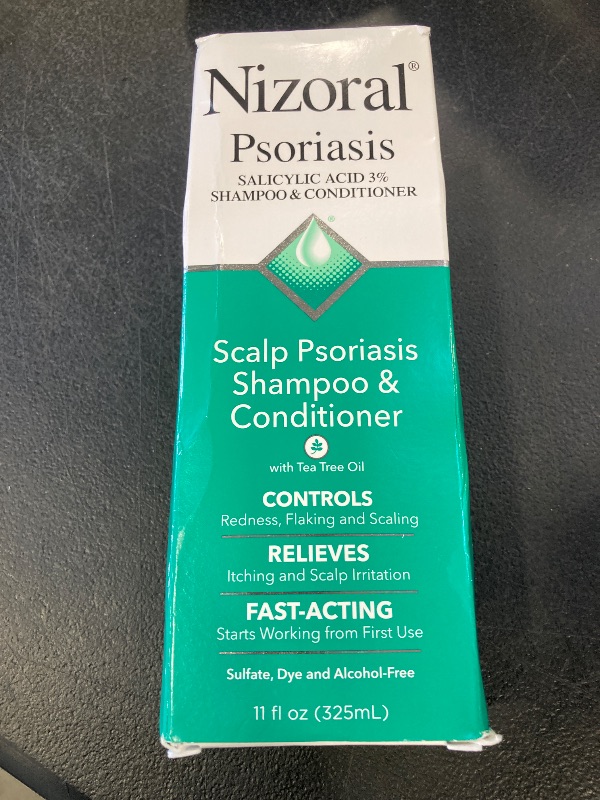 Photo 1 of Nizoral Psoriasis Shampoo & Conditioner - Effective Scalp Psoriasis Treatment, 11 Ounce