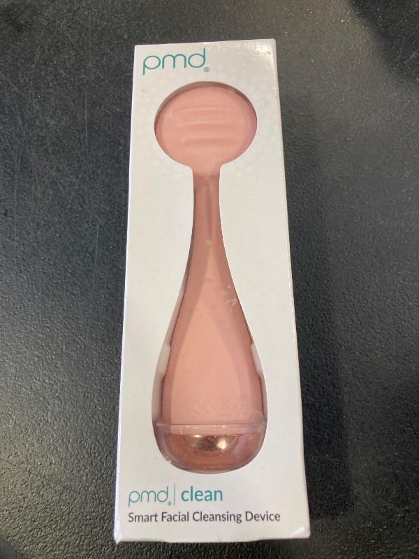 Photo 1 of PMD Beauty: Electric Facial Cleansing Brush - Smart Facial Device with Silicone Brush & Anti-Aging Massager, Blush