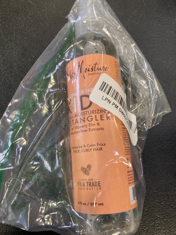 Photo 1 of Sheamoisture Kids Extra Moisturizing Detangler for Curly Hair Coconut and Hibiscus Kids Detangler with Shea Butter 8 oz