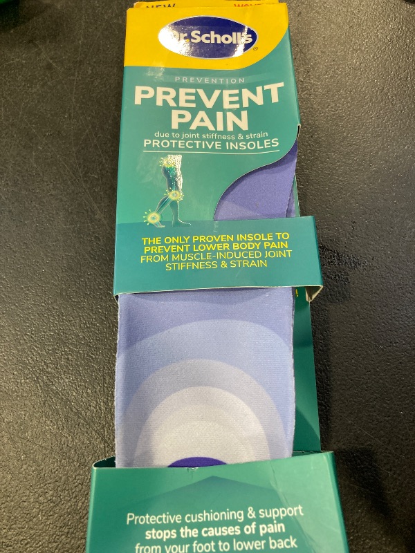 Photo 1 of Dr. Scholl’s Prevent Pain Insoles for Women, Size 6-10, 1 Pair: The Only Proven Insole to Prevent Lower Body Pain - Arch Support Shoe Inserts for Women, Protect Against Lower Back, Knee and Foot Pain