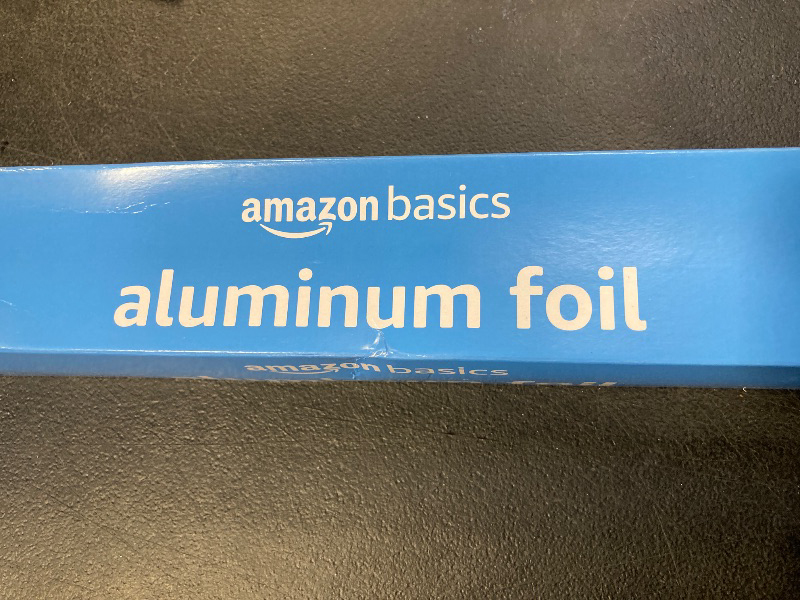 Photo 1 of Amazon Basics Aluminum Foil, 250 Sq Ft, pack of 1 (Previously Solimo)
