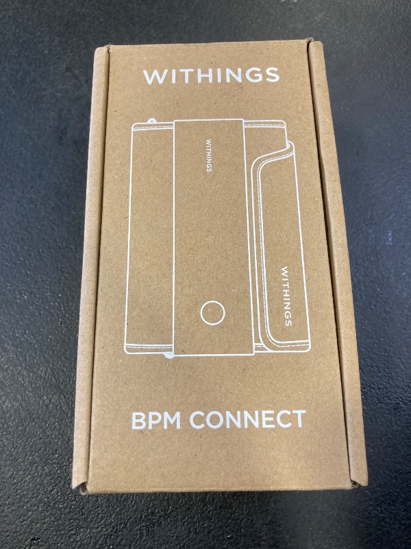 Photo 1 of Withings BPM Connect - Digital Blood Pressure Cuff & Heart Rate Monitor - Blood Pressure Machine Arm Cuff, FDA Cleared, FSA/HSA Eligible, IOS & Android
