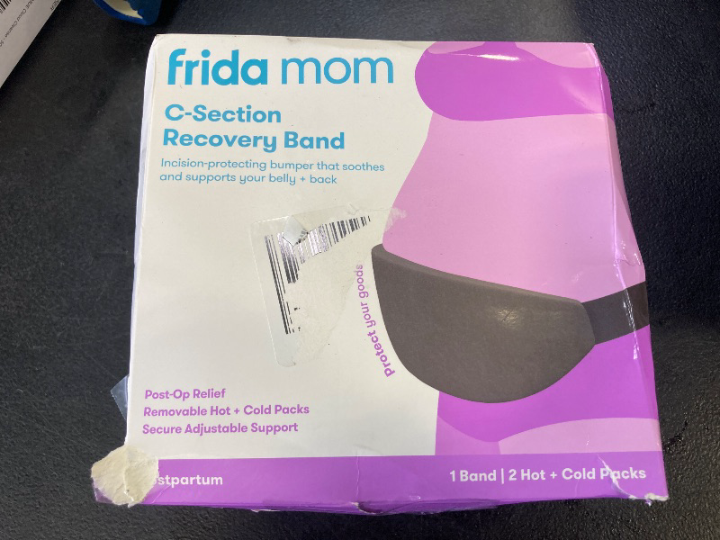 Photo 1 of Frida Mom C-Section Hot & Cold Therapy Belly Binder, C-Section Recovery Must Have Belly Band, Incision Protector, for Post-Op & Swelling, Postpartum Essentials, After Birth Brace, Abdominal Binder