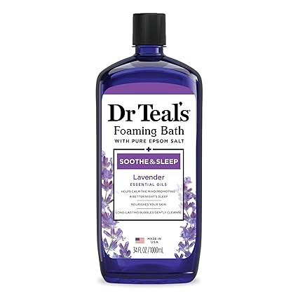 Photo 1 of Dr. Teal's Foaming Bath Lavender, 34.0 fl oz