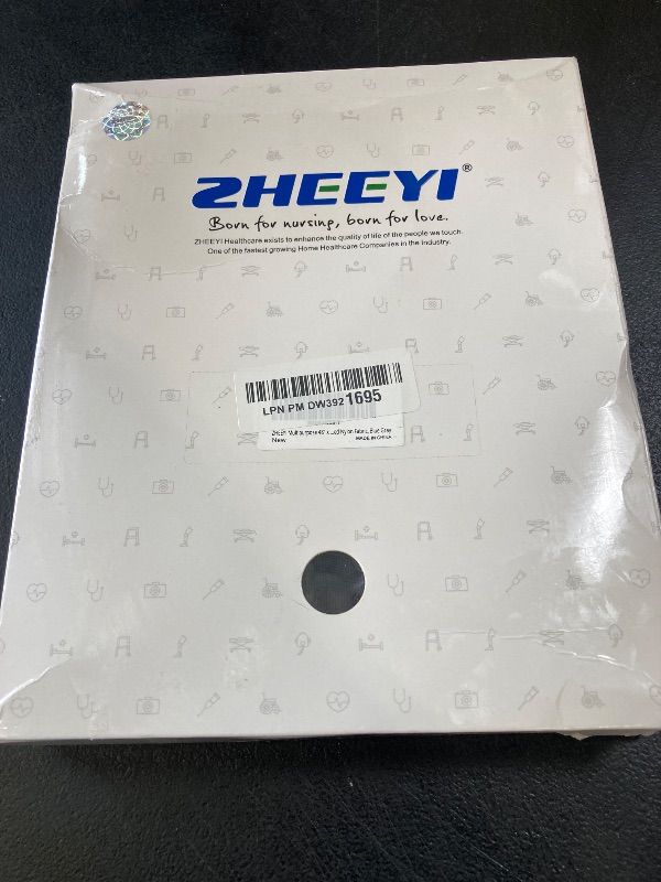 Photo 1 of ZHEEYI Multipurpose 48" x 40" Positioning Bed Pad with Reinforced Handles - Reusable & Washable Transfer Sheet for Turning, Lifting & Repositioning - Double-Sided Nylon Fabric, Blue Gray