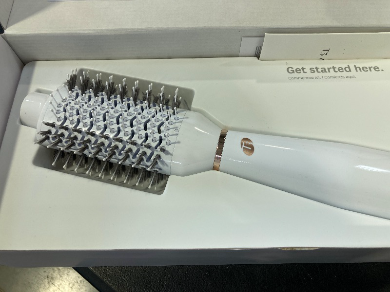 Photo 1 of T3 AireBrush One-Step Smoothing and Volumizing Hair Dryer Brush, Blow Dryer Brush for Fast Drying and Styling with Multiple Heat and Speed Settings, Ceramic Oval Brush and Cool Shot
