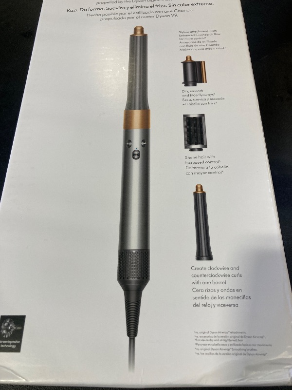 Photo 1 of Dyson Airwrap™ Multi-Styler Complete Long, Nickel/Copper