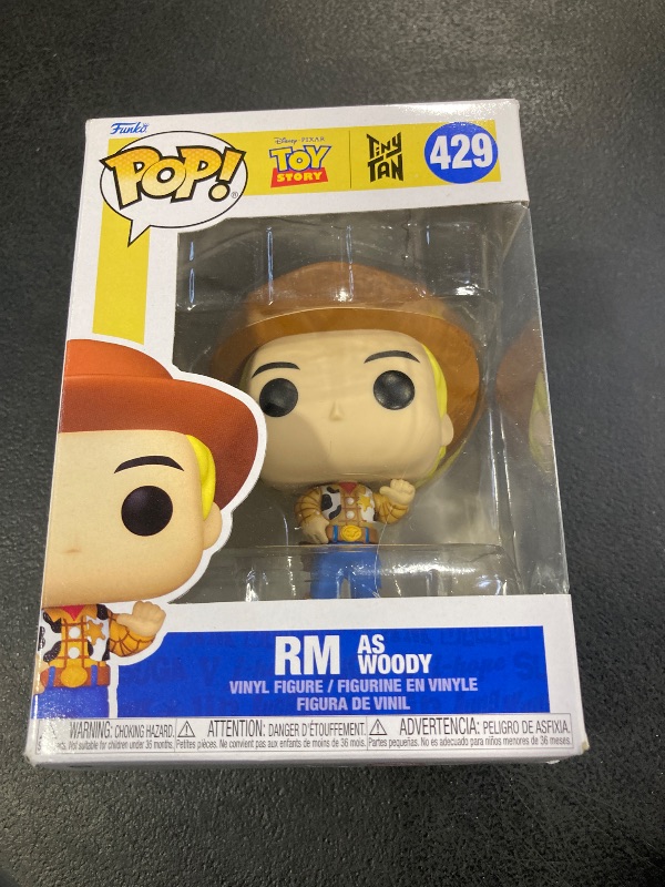 Photo 1 of Funko Pop! Rocks: Toy Story x Tiny TAN - RM as Woody