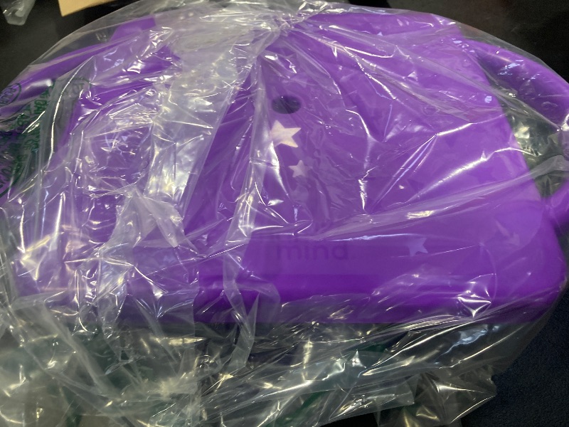 Photo 1 of hand2mind-77103 Purple Indoor Scooter Board With Safety Handles For Kids Ages 6-12, Plastic Floor Scooter Board With Rollers, Physical Education For Home (Pack of 1) color may vary