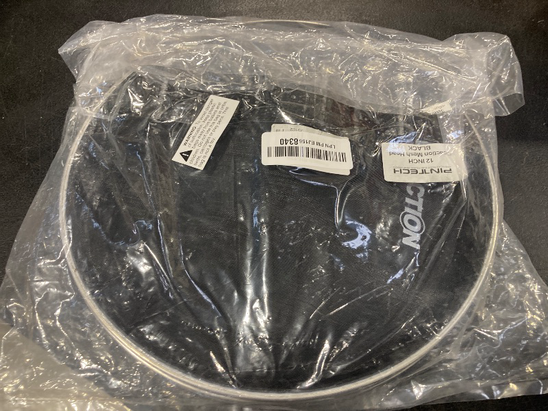 Photo 1 of Pintech Percussion RH-12B Black Reaction Series Mesh Head 12"