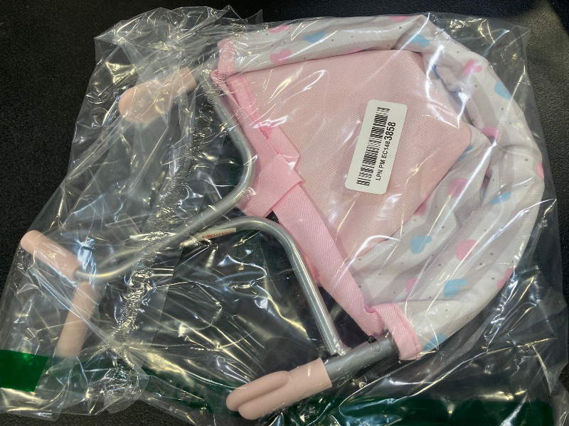 Photo 1 of Adora Classic Pastel Pink Feeding Seat, Easy to Clean, Fun Design, Realistic Doll Accessory, Fits Most Dining Tables, Gift for Kids Ages 2 and Up