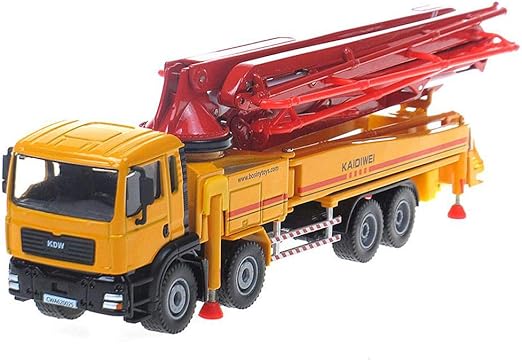 Photo 1 of Die Cast Scale Construction Vehicle City Rescue Truck Series Orange