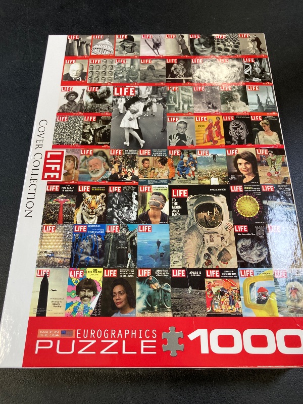 Photo 1 of EuroGraphics The Life Cover Collection (1000 Piece) Puzzle (6000-0819) , Black
