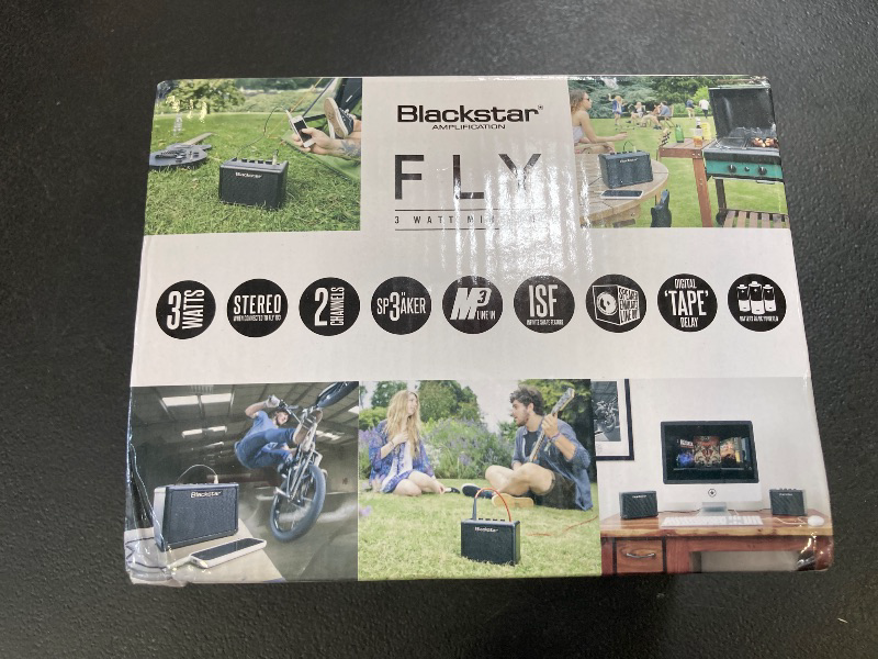 Photo 1 of Blackstar Fly 3-3-watt 1x3 inch Compact Mini Guitar Amplifier w/ 2 Channels and Patented ISF - Black