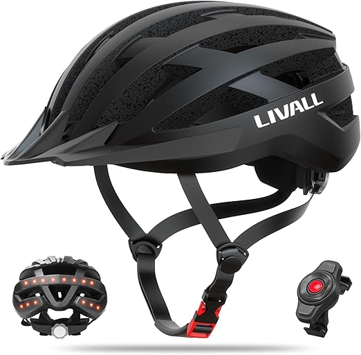 Photo 1 of LIVALL MT1 Neo Smart Cycling Helmet with Turn Signals - Large (22.8-24.4 in) - Black