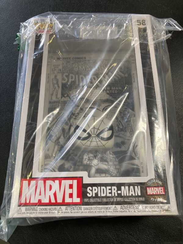 Photo 1 of Funko POP! Comic Cover: Marvel's 85th - Spider-Man - Spider-Man? - Marvel Comics - Collectable Vinyl Figure - Gift Idea - Official Merchandise - for Kids & Adults - Movies Fans