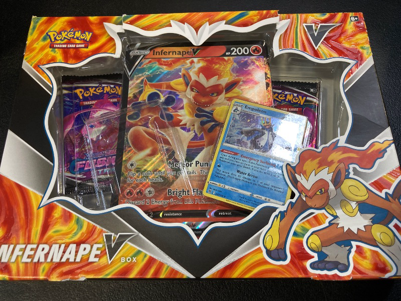 Photo 1 of Pokemon Trading Cards: Infernape V Box