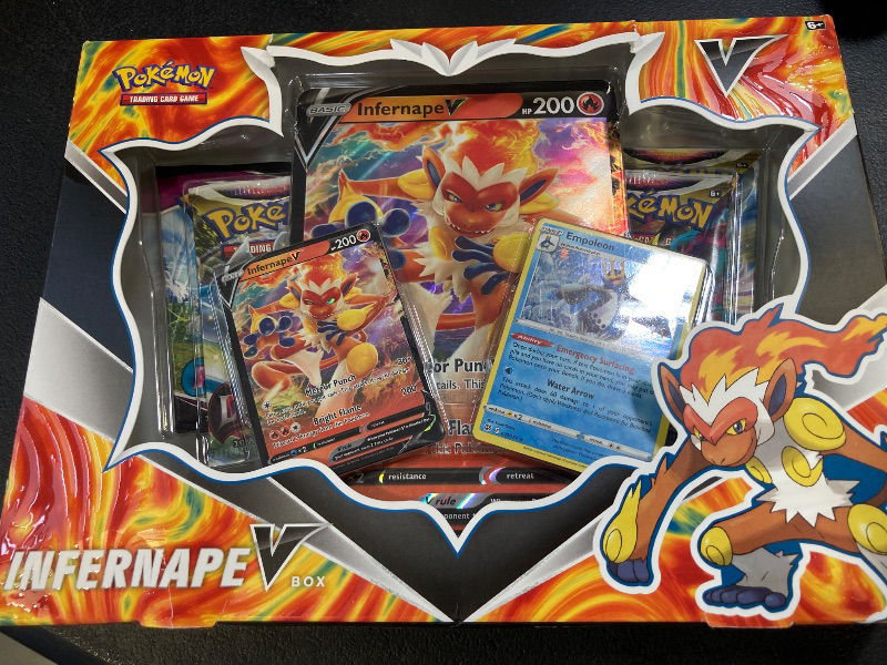 Photo 1 of Pokemon Trading Cards: Infernape V Box
