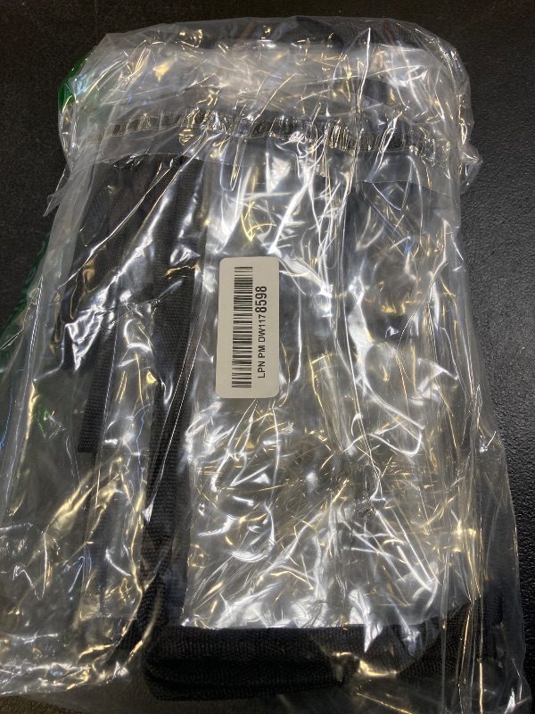 Photo 1 of Hoiny Clear Bag for Stadium Events Approved, 12x6x12 Large Transparent Tote Bag, Clear Bag for Gym Concert Sports (2, Black)