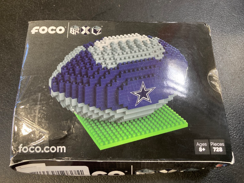 Photo 1 of foco NFL 3D BRXLZ Football Puzzle