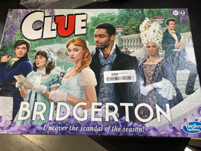 Photo 1 of Hasbro Gaming Clue: Bridgerton Edition-Board Game for Ages 17+Game for Bridgerton Fans for 3-6 Players, Inspired by Shondaland's Original Series on Netflix