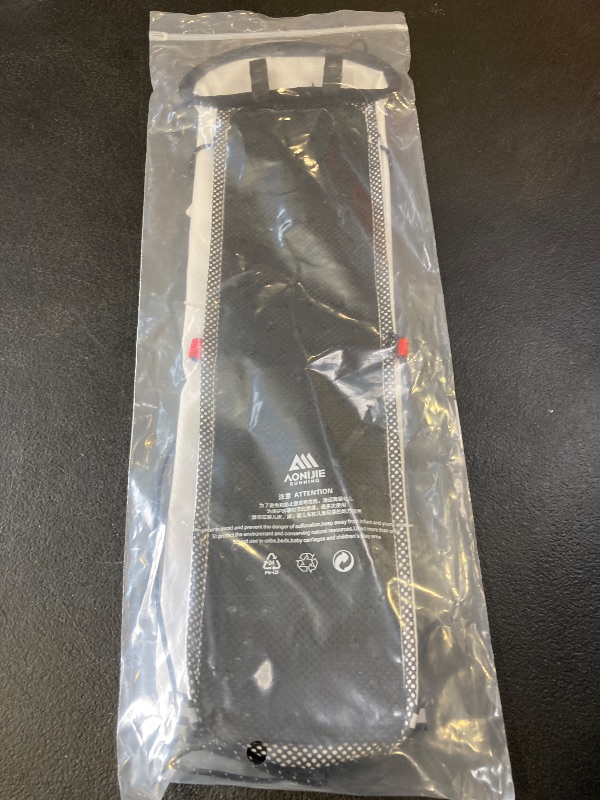 Photo 1 of Storage Bag for Trekking Poles Waterproof and Lightweight Not Easily Deformed Suitable for Running Hydration Vest (White)