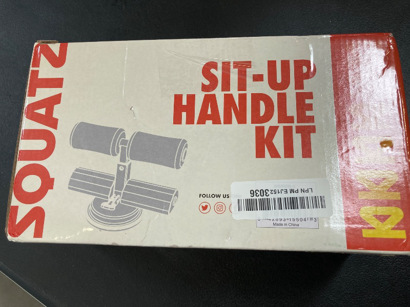 Photo 1 of SQUATZ Abs Master - Ultimate Sit Up Machine Foot Holder with Double Suction - Sit Up Bar Assistance for Ab Workouts, Sit-Ups & Core Exercises - 661 lbs Capacity