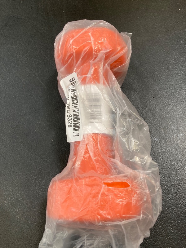 Photo 1 of Gaiam Dumbbell Hand Weight (Sold in Singles) - Neoprene Coated Exercise & Fitness Dumbbell for Home Gym Workouts and Strength Training - Free Weights for Women and Men (5lb, Orange)