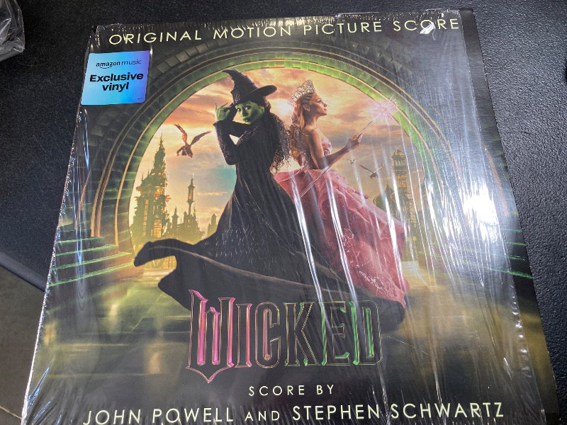 Photo 1 of Wicked: The Original Motion Picture Score[Cloudy Pink/Galaxy Green 2 LP] [Amazon]