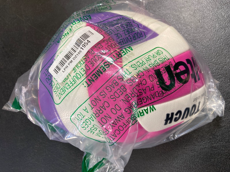 Photo 1 of Molten MS240 Light Touch Volleyball, Purple/Pink, 12 & Under/8.1 oz (MS240-VP)