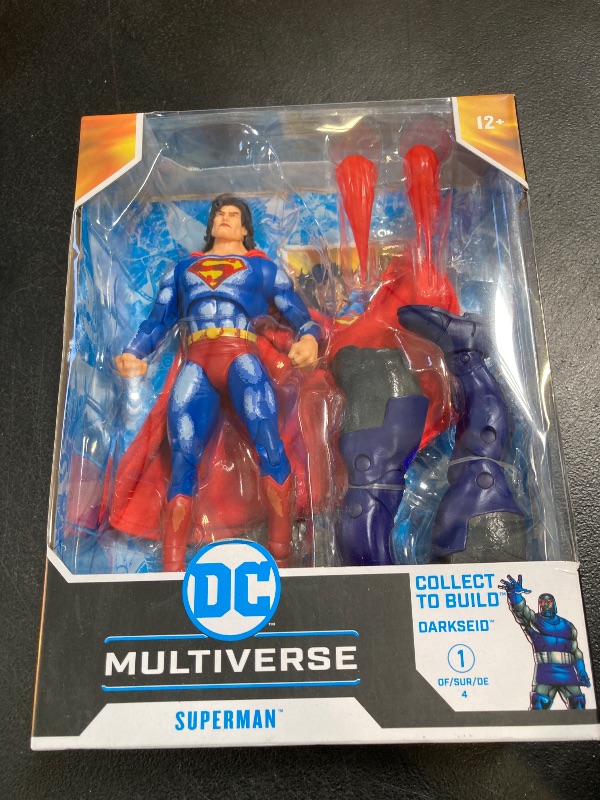 Photo 1 of McFarlane Toys - DC Multiverse Superman (Justice League Task Force) 7in Build-A Figure