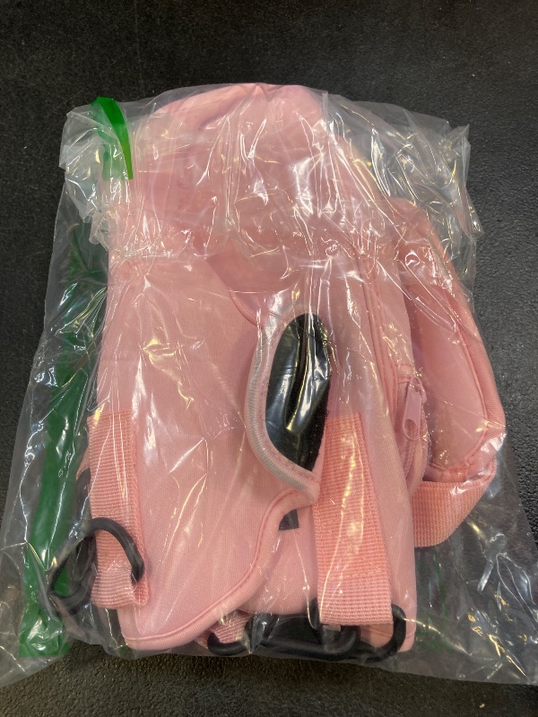 Photo 1 of JEBEALUO Water Bottle Carrier Bag with Phone Pocket for Stanley Cup 40/30 oz, Water Bottle Holder with Adjustable Strap& Straw Cover, Stanley Cup Accessories (Pink)