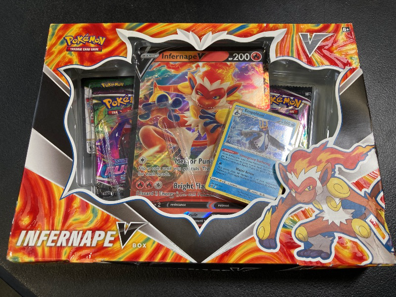 Photo 1 of Pokemon Trading Cards: Infernape V Box