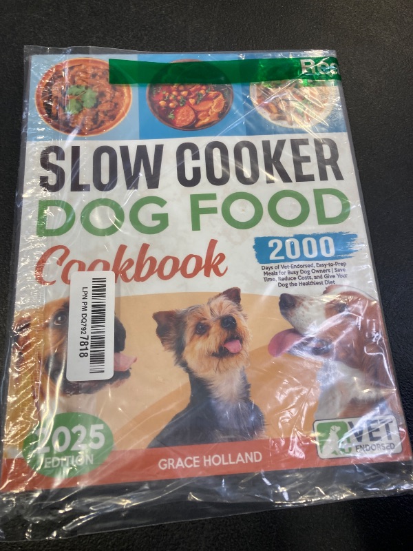 Photo 1 of Slow Cooker Dog Food Cookbook: 2000 Days of Vet-Endorsed, Easy-to-Prep Meals for Busy Dog Owners | Save Time, Reduce Costs, and Give Your Dog the Healthiest Diet