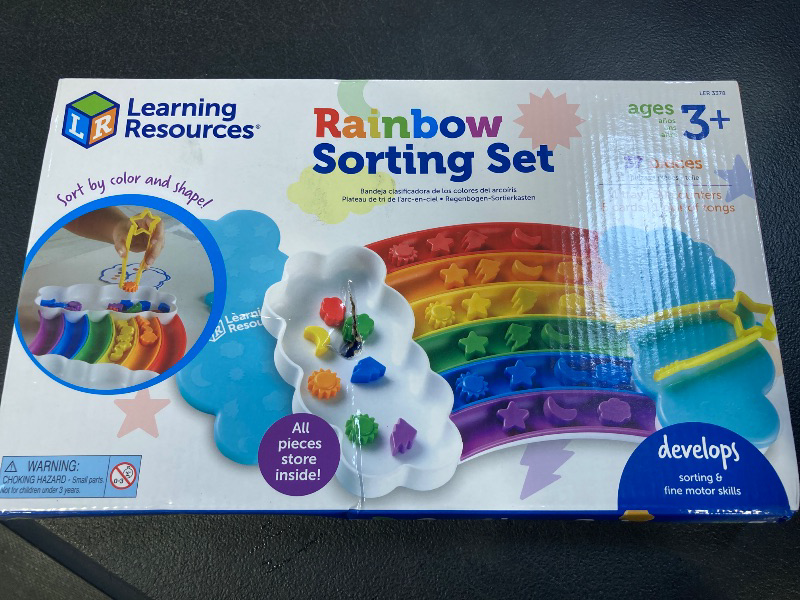 Photo 1 of Rainbow Sorting Set