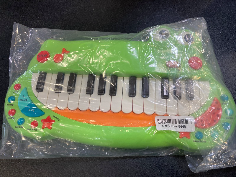 Photo 1 of Battat Toddler Musical Instrument - Animal Keyboard Piano With 5 Settings - Crocodile Piano - 2 Years+